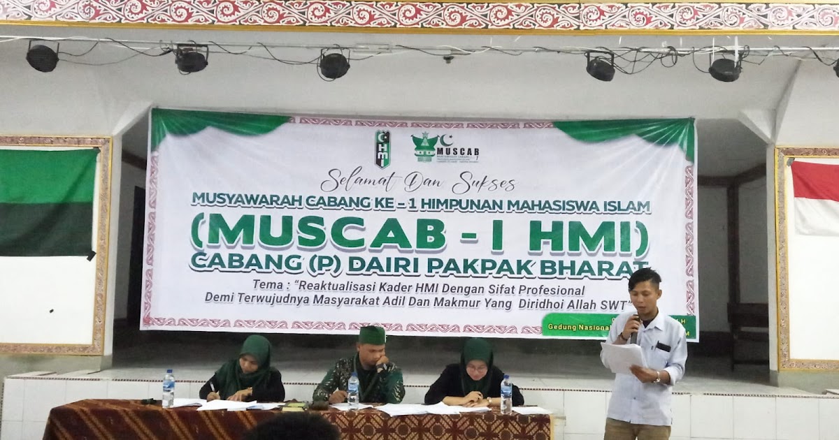 HMI pemkot aceh barat daya Gelar Musyawarah Cabang